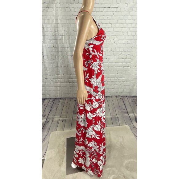 EXPRESS FLORAL PRINT MAXI DRESS - Picture 2 of 5